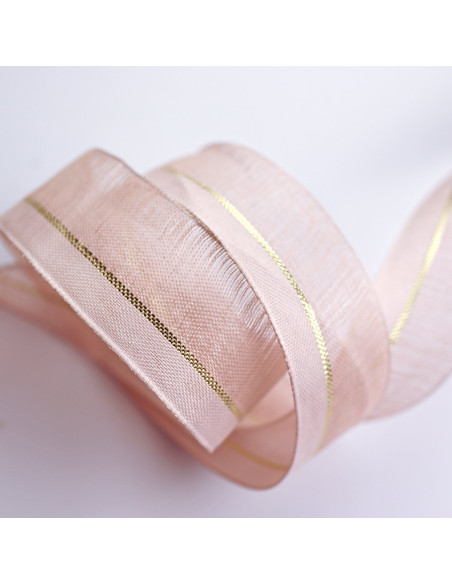 1m de lazo Glamour rosa