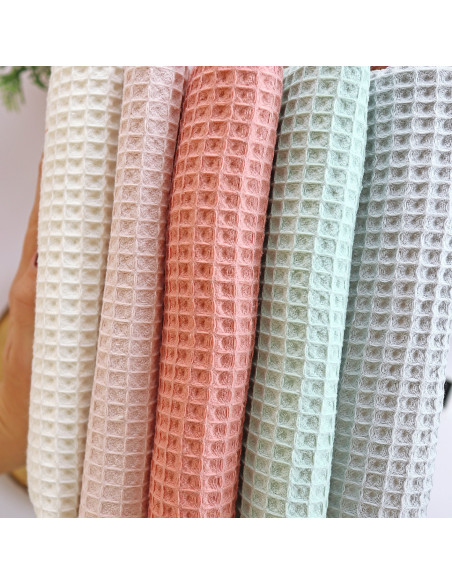 Tela Waffle Gris Koala