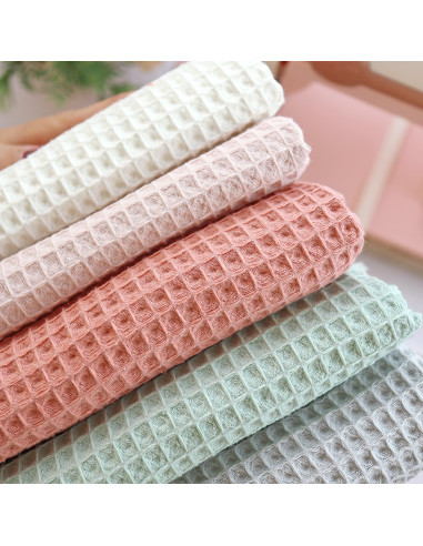 Tela Waffle Gris Koala