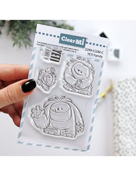 Troquel Yeti family de Clearmi