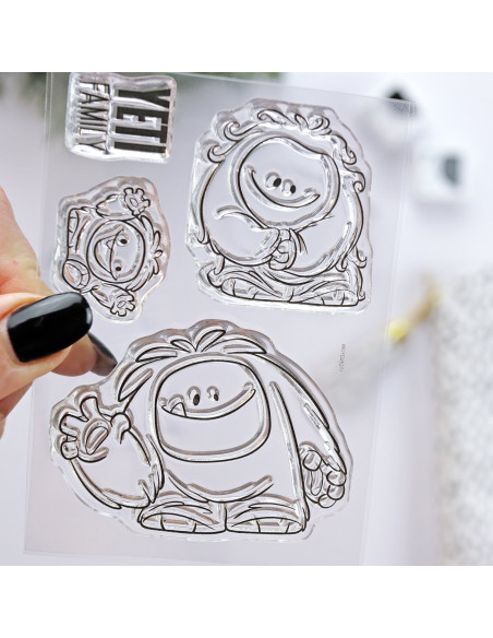 Troquel Yeti family de Clearmi