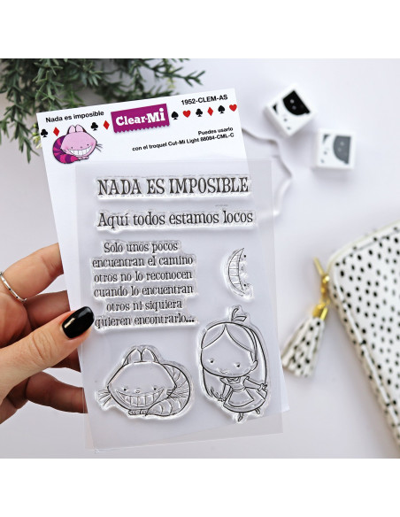 Troquel Nada es imposible de Clearmi