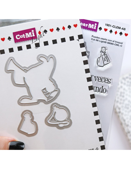 Troquel Conejo blanco de Clearm