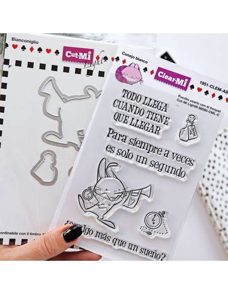 Troquel Conejo blanco de Clearm