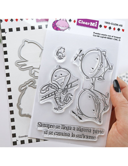 Troquel Siempre se llega de Clearmi