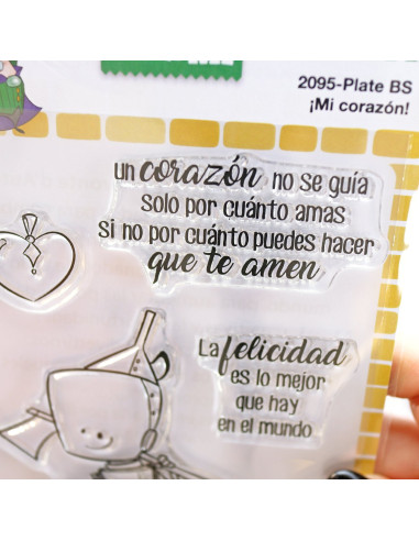 Troquel Mi corazón de Clearmi