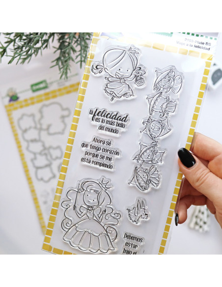 Troquel Viaje a la felicidad de Clearmi