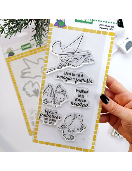 Troquel pequeña niña de Clearmi