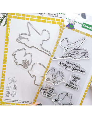 Troquel pequeña niña de Clearmi