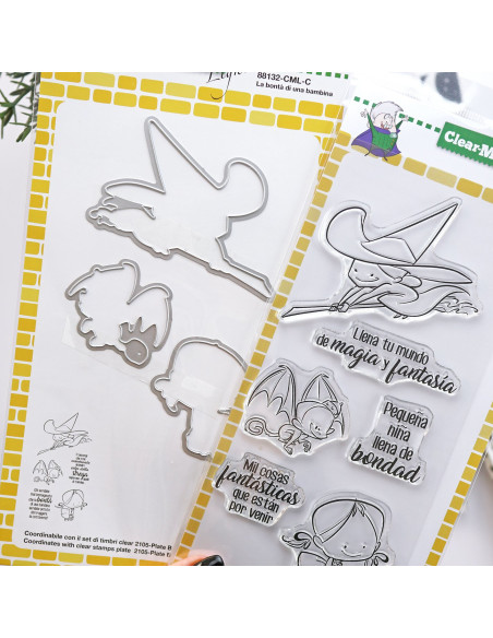 Troquel pequeña niña de Clearmi