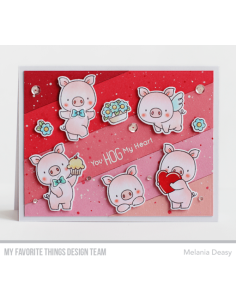 Sello mft Happy hippos 2