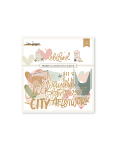Troquelados vellum Lala Land de Lora Bailora
