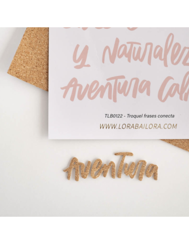 Hojas de corcho adhesivas, de Lora Bailora