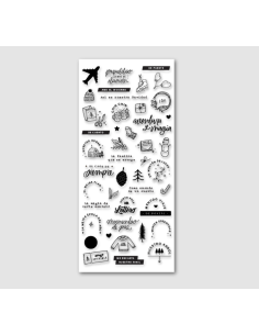 Sello Postcards, de Lora Bailora