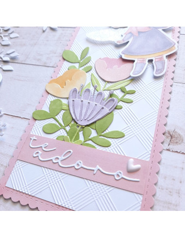 Troquel Flores 2 Chibi en el bosque de Mintopía