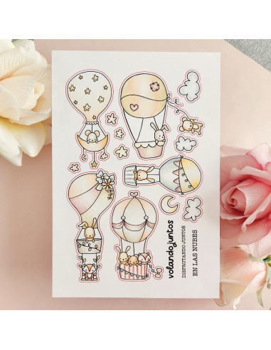 Sello En las nubes by My Enchanted Colors de...