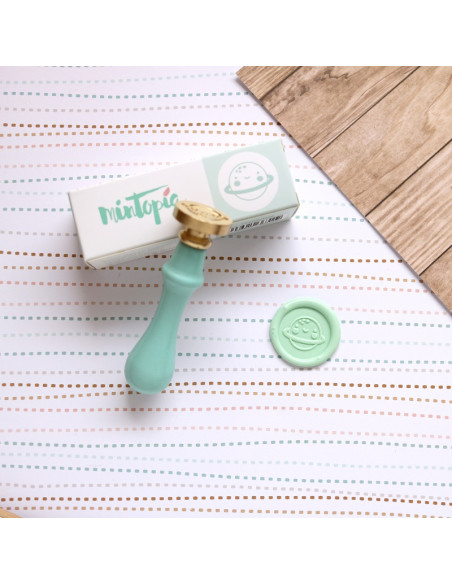 Sello de lacre Satélite, Baby Bloom de Mintopía