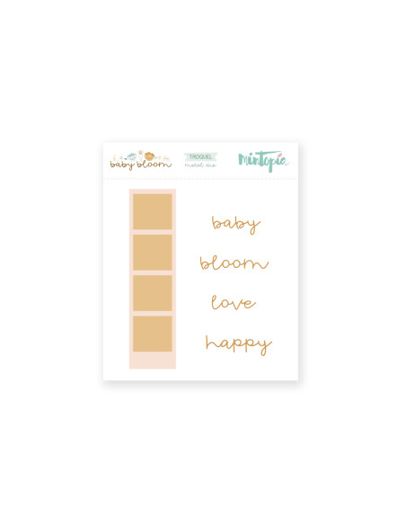 Troquel Fotomatón, Baby Bloom de Mintopía