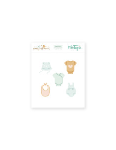 Troquel Ropita, Baby Bloom de Mintopía