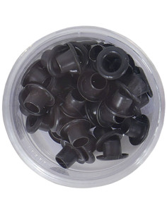 Eyelets color negro, 40 uds de Artis Decor