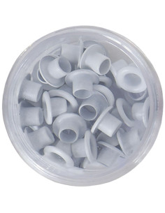 Eyelets color blanco, 40 uds de Artis Decor