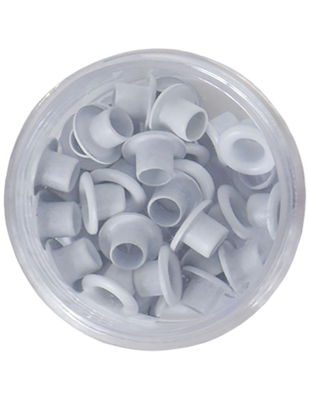 Eyelets color blanco, 40 uds de Artis Decor