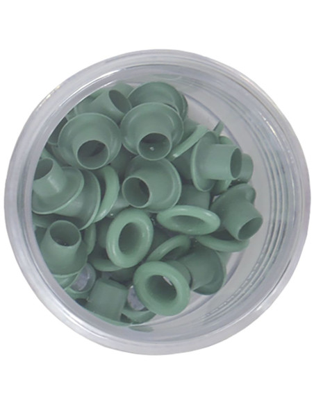 Eyelets color mint, 40 uds de Artis Decor