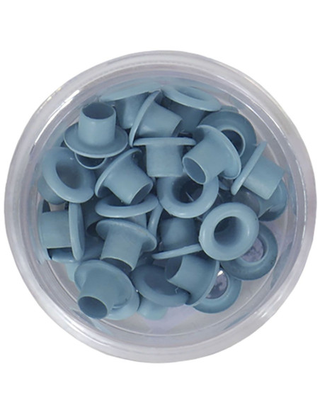 Eyelets color Aguamarina, 40 uds de Artis Decor
