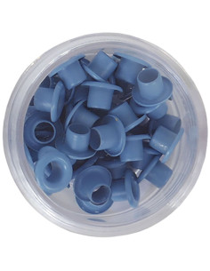 Eyelets color azul cielo, 40 uds de Artis Decor
