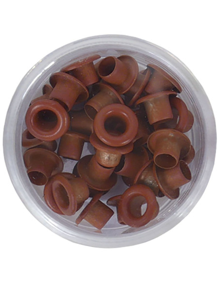Eyelets color teja, 40 uds de Artis Decor