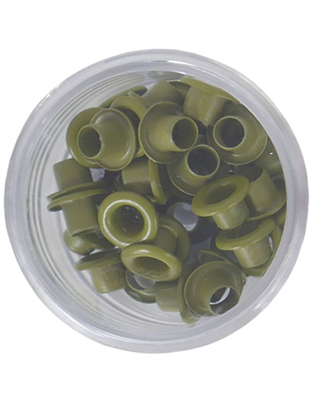 Eyelets color pistacho, 40 uds de Artis Decor