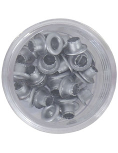 Eyelets color metalico natural, 40 uds de Artis Decor