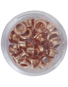 Eyelets color oro rosa, 30 uds de Artis Decor