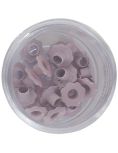 Eyelets flor color rosa bebé, 20 uds de Artis Decor