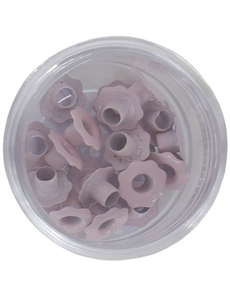 Eyelets flor color rosa bebé, 20 uds de Artis Decor