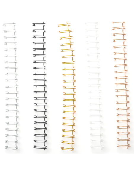 Set Wiro Metallic para Encuadernación paso 3:1, We R