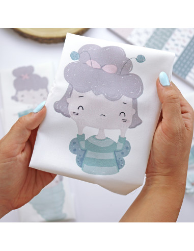 Tela mini paneles Proyecto Mariposa de Alúa Cid