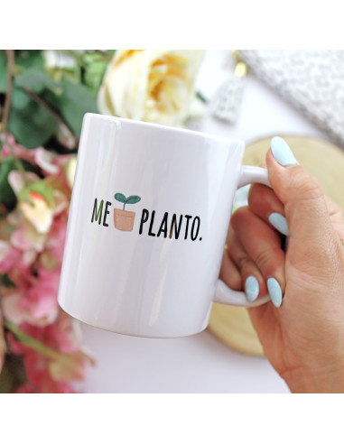 Taza Me planto de Alúa Cid