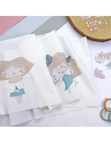 Tela mini paneles de CeliAlice, Alúa Cid