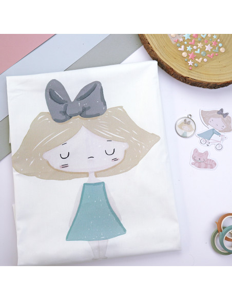 Panel de tela Celia, Alúa Cid