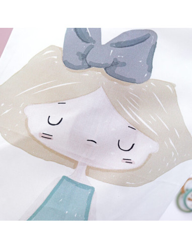 Panel de tela Celia, Alúa Cid