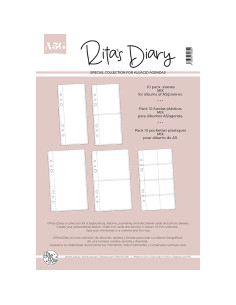 Fundas 3x8'' y 4x8" MIX para Rita's Diary