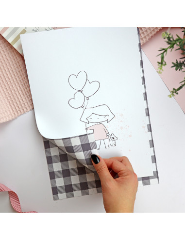 Set dos láminas Celia Love, Alúa Cid