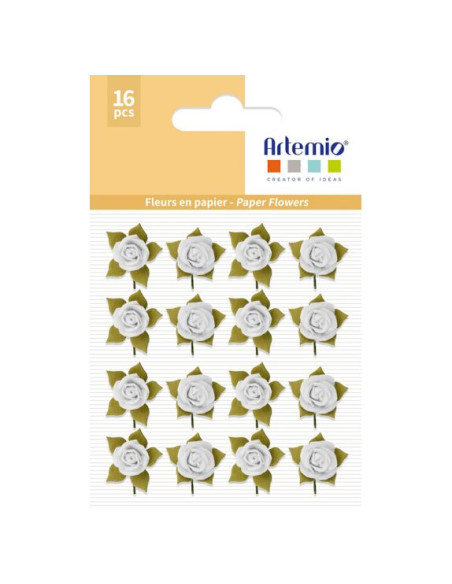 Flores de papel mini de Artemio