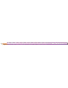 Lápiz de grafito Sparkle violet metallic, Faber-Castell 2