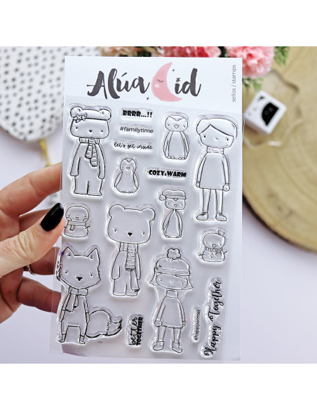 Sello Cozy and warm de Alúa Cid