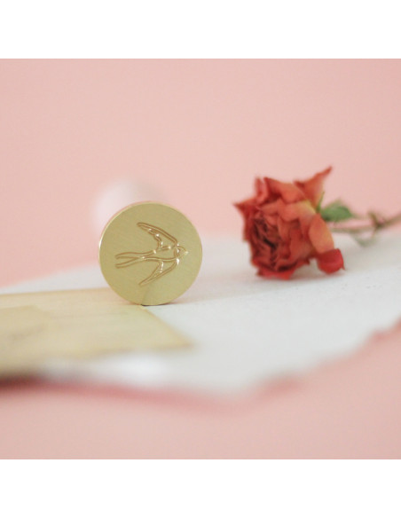 Sello de lacre Golondrina, de Mintopía por Little Hannah