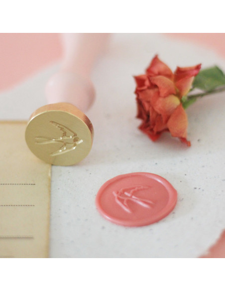 Sello de lacre Golondrina, de Mintopía por Little Hannah