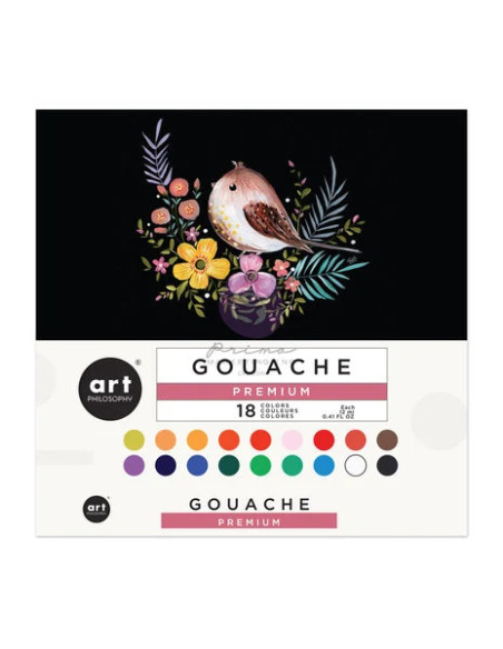 Set pinturas Gouache de Prima