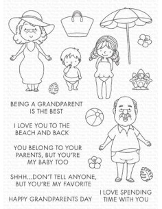 Set de sellos+Troquel Being a Grandparents is the Best,...